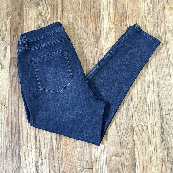 Denim 24/7 High Rise skinny jeans women's size 18W Excellent condition - Picture 2 of 7